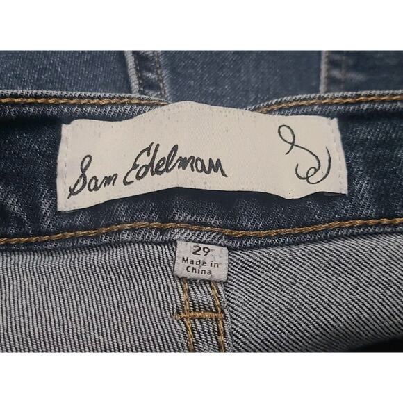 Sam Edelman Jeans High Rise Skinny Size 29 Blue - Picture 6 of 9
